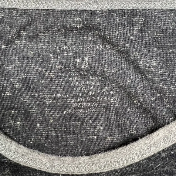 Nirvana Raglan Baseball Varsity 3/4 Sleeve T-Shirt Women’s S - Picture 4 of 5